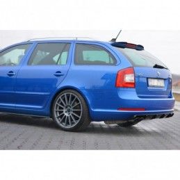 Maxton Spoiler Cap Skoda Octavia RS Mk2 / Mk2 FL Combi Gloss Black, Octavia II