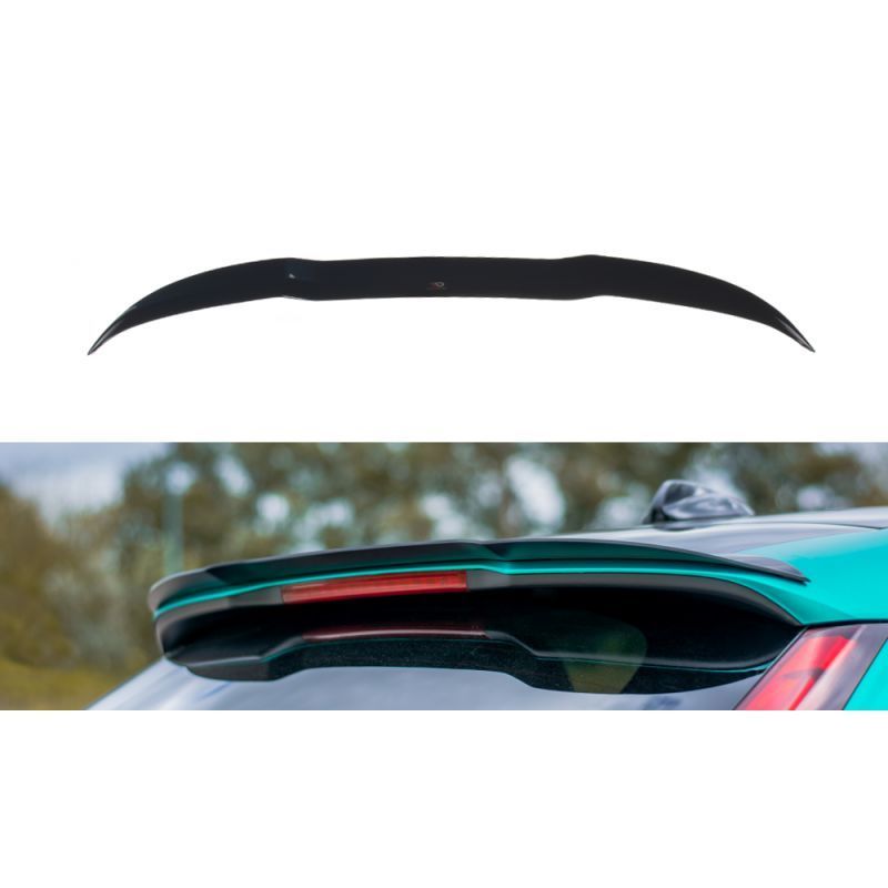 Maxton SPOILER EXTENSION Volvo V40 Gloss Black, V40