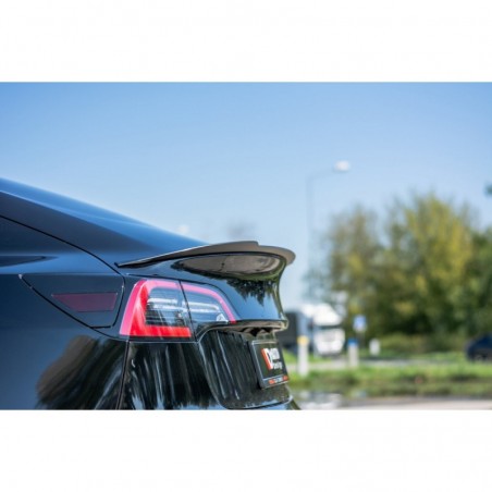 Maxton Spoiler Extension Tesla Model 3 Gloss Black, Tesla