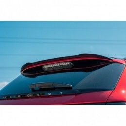 Maxton Spoiler Extension Peugeot 508 Mk2 SW Gloss Black, 508 SW