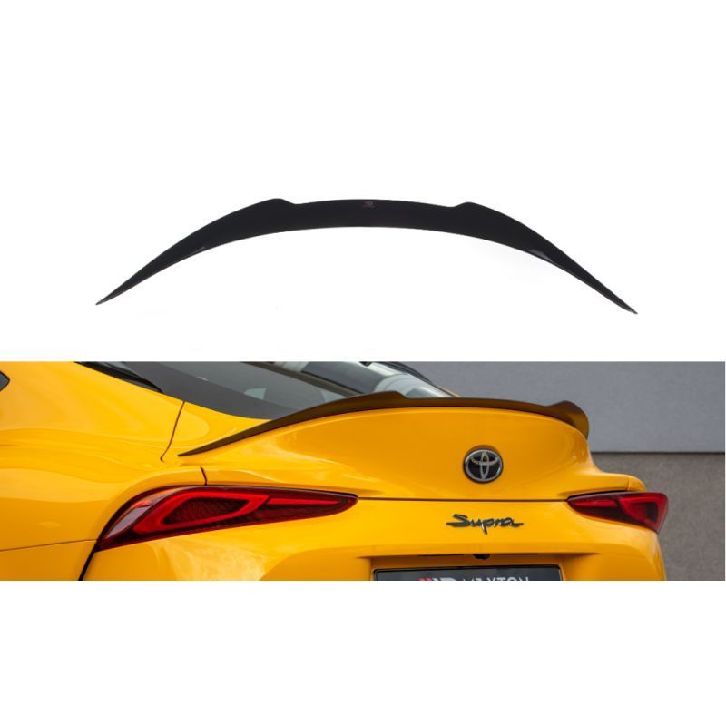 Maxton Spoiler Extension Toyota Supra Mk5 Gloss Black, Supra