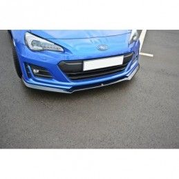 Maxton FRONT SPLITTER V.2 SUBARU BRZ FACELIFT Gloss Black, MAXTON DESIGN