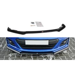 Maxton FRONT SPLITTER V.3 SUBARU BRZ FACELIFT Gloss Black, MAXTON DESIGN