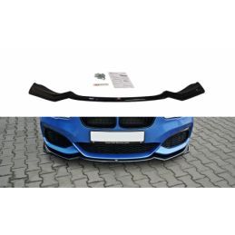 Maxton FRONT SPLITTER V.2 BMW 1 F20/F21 M-Power Gloss Black, Serie 1 F20/ F21