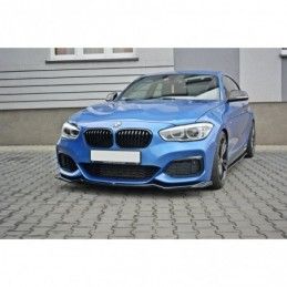 Maxton FRONT SPLITTER V.2 BMW 1 F20/F21 M-Power Gloss Black, Serie 1 F20/ F21