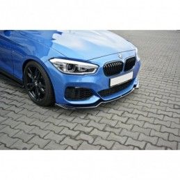 Maxton FRONT SPLITTER V.2 BMW 1 F20/F21 M-Power Gloss Black, Serie 1 F20/ F21