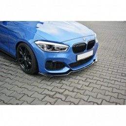 Maxton FRONT SPLITTER V.2 BMW 1 F20/F21 M-Power Gloss Black, Serie 1 F20/ F21