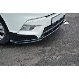 Maxton FRONT SPLITTER V.1 SSANGYONG TIVOLI Gloss Black, SSANGYONG