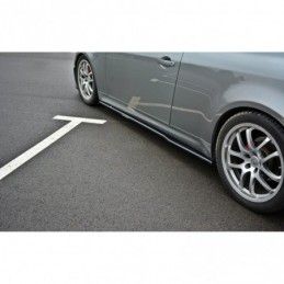 Maxton SIDE SKIRTS DIFFUSERS INFINITI G35 COUPE Gloss Black, INFINITI