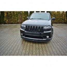 Maxton FRONT SPLITTER V.1 JEEP GRAND CHEROKEE WK STR8 Gloss Black, Jeep