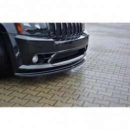 Maxton FRONT SPLITTER V.1 JEEP GRAND CHEROKEE WK STR8 Gloss Black, Jeep