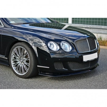 Maxton FRONT SPLITTER V.1 BENTLEY CONTINENTAL GT Gloss Black, Bentley