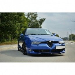 Maxton FRONT SPLITTER V.1 ALFA ROMEO 156 GTA Gloss Black, 156