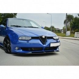 Maxton FRONT SPLITTER V.1 ALFA ROMEO 156 GTA Gloss Black, 156