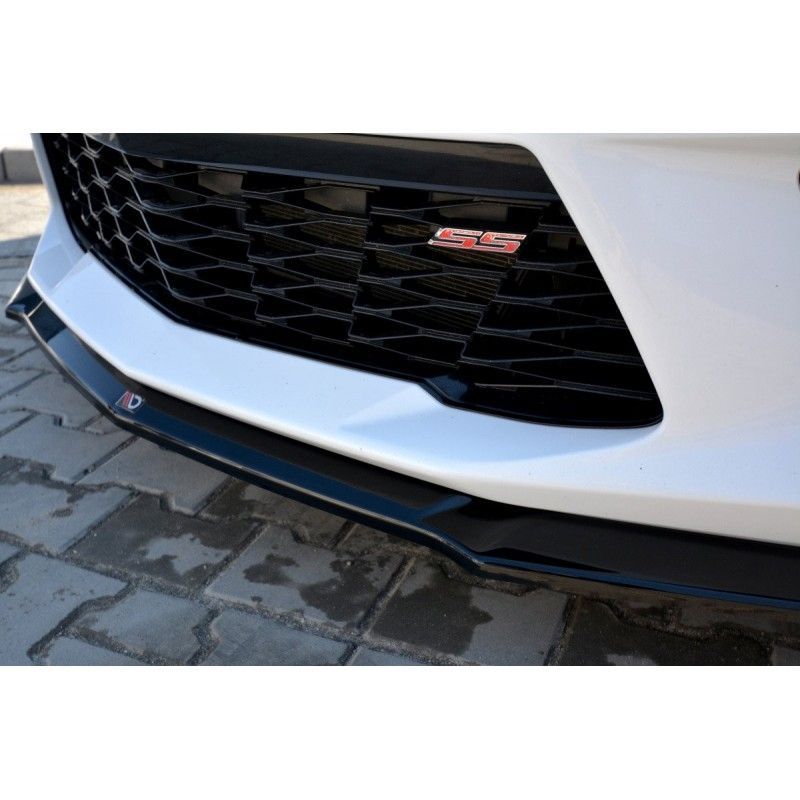 Maxton FRONT SPLITTER V.2 CHEVROLET CAMARO 6TH-GEN. PHASE-I 2SS COUPE Gloss, Chevrolet