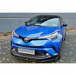 Maxton FRONT SPLITTER V.1 TOYOTA C-HR Gloss Black, C-HR