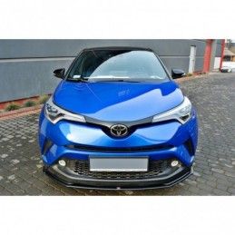 Maxton FRONT SPLITTER V.1 TOYOTA C-HR Gloss Black, C-HR