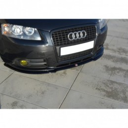 Maxton Front Splitter Audi A3 8P S-Line Gloss Black, A3/ S3/ RS3 8P