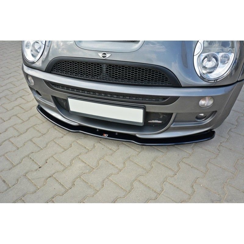 Maxton FRONT SPLITTER MINI R53 COOPER S JCW Gloss Black, Mini