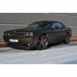 Maxton FRONT SPLITTER DODGE CHALLENGER MK3. PHASE-I SRT8 COUPE Gloss Black, Dodge