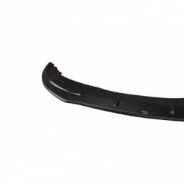 Maxton Front Splitter Audi A6 S-Line C6 FL Gloss Black, A6/RS6 4F C6