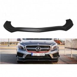 Maxton FRONT SPLITTER MERCEDES-BENZ GLA 45 AMG SUV (X156) PREFACE Gloss Black, GLA X156