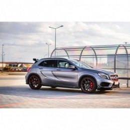 Maxton FRONT SPLITTER MERCEDES-BENZ GLA 45 AMG SUV (X156) PREFACE Gloss Black, GLA X156