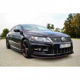 Maxton FRONT SPLITTER VOLKSWAGEN CC R-LINE Gloss Black, CC