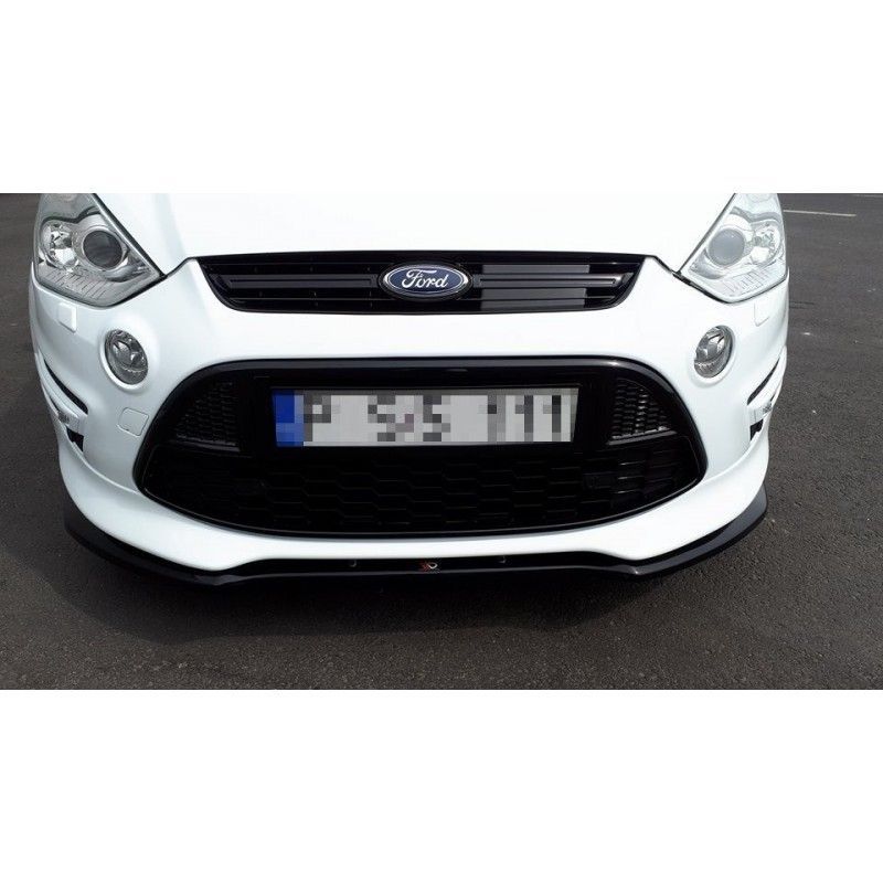 Maxton Front Splitter Ford S-Max Titanium Mk1 FL Gloss Black, S-Max