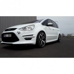 Maxton Front Splitter Ford S-Max Titanium Mk1 FL Gloss Black, S-Max