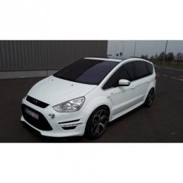 Maxton Front Splitter Ford S-Max Titanium Mk1 FL Gloss Black, S-Max