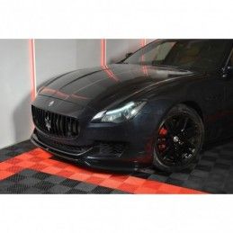 Maxton FRONT SPLITTER MASERATI QUATTROPORTE MK.6 PREFACE Gloss Black, Maserati