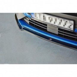 Maxton Front Splitter V.1 Ford Focus ST / ST-Line Mk4 Gloss Black, Focus Mk4 / ST-Line