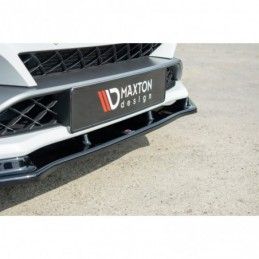 Maxton FRONT SPLITTER V.1 Renault Megane IV RS Gloss Black, Megane IV