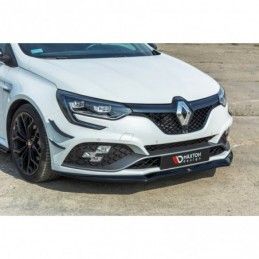 Maxton FRONT SPLITTER V.2 Renault Megane IV RS Gloss Black, Megane IV