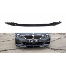 Maxton FRONT SPLITTER V.1 for BMW 3 G20 M-pack Gloss Black, Serie 3 G20