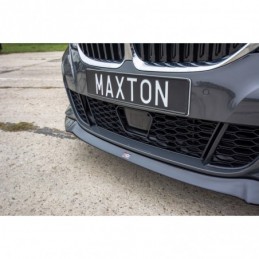 Maxton FRONT SPLITTER V.1 for BMW 3 G20 M-pack Gloss Black, Serie 3 G20