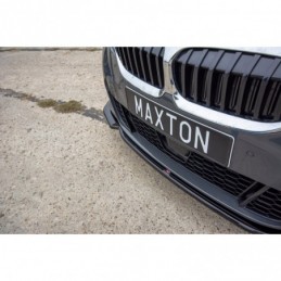 Maxton FRONT SPLITTER V.2 for BMW 3 G20 M-pack Gloss Black, Serie 3 G20