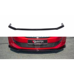 Maxton Front Splitter V.2 Peugeot 508 Mk2 Gloss Black, 508 SW
