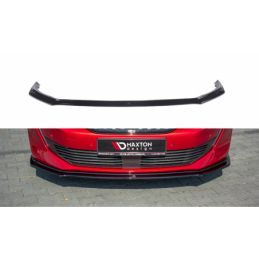 Maxton Front Splitter V.2 Peugeot 508 Mk2 Gloss Black, 508 SW