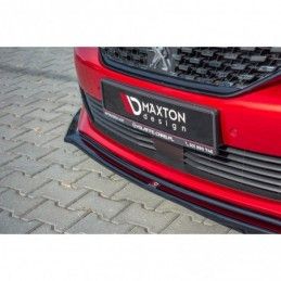 Maxton Front Splitter V.2 Peugeot 508 Mk2 Gloss Black, 508 SW