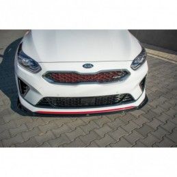 Maxton Front Splitter V.2 Kia ProCeed GT Mk 3 Gloss Black, Kia