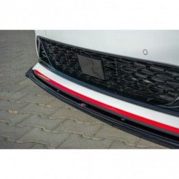 Maxton Front Splitter V.3 Kia ProCeed GT Mk 3 Gloss Black, Kia