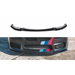 Maxton Front Splitter V.2 BMW M6 F06 Gran Coupe Gloss Black, Serie 6 F06/ F12/ F13