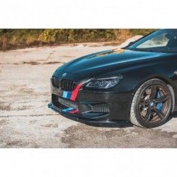 Maxton Front Splitter V.2 BMW M6 F06 Gran Coupe Gloss Black, Serie 6 F06/ F12/ F13