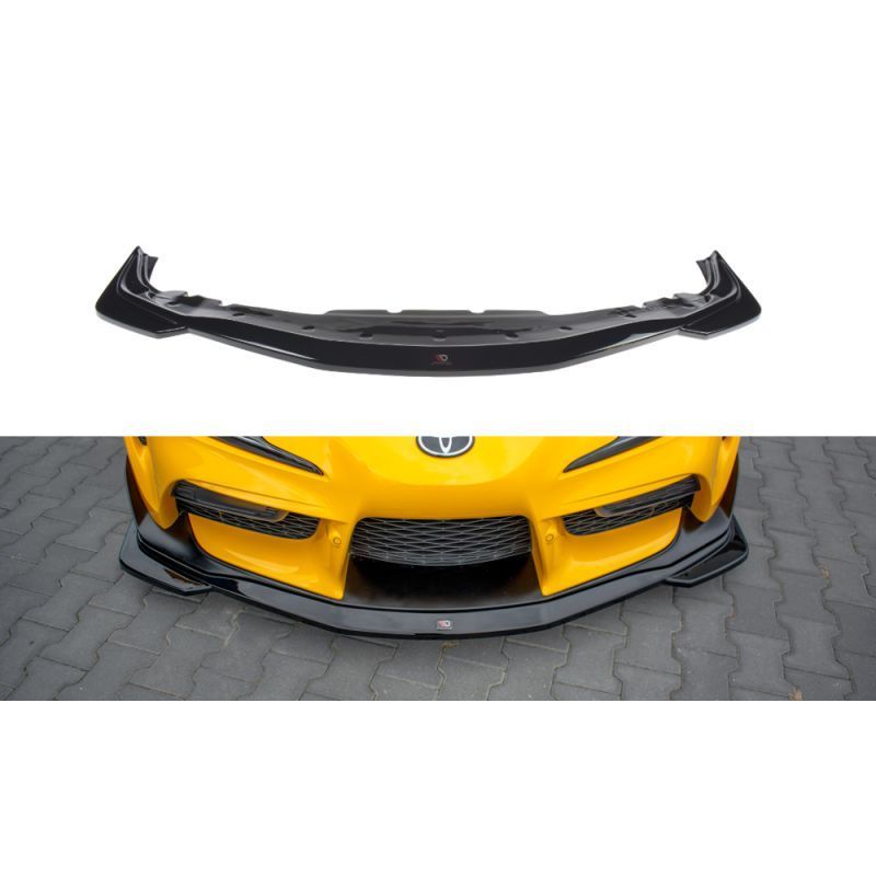 Maxton Front Splitter V.1 Toyota Supra Mk5 Gloss Black, Supra