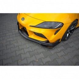 Maxton Front Splitter V.1 Toyota Supra Mk5 Gloss Black, Supra