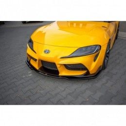 Maxton Front Splitter V.2 Toyota Supra Mk5 Gloss Black, Supra