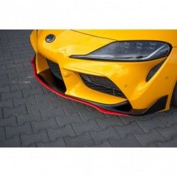 Maxton Front Splitter V.3 Toyota Supra Mk5 Gloss Black, Supra