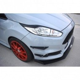 Maxton Eyebrows V.2 Ford Fiesta ST / ST-Line / Standard Mk7 FL Gloss Black, Fiesta Mk7 / 7.5